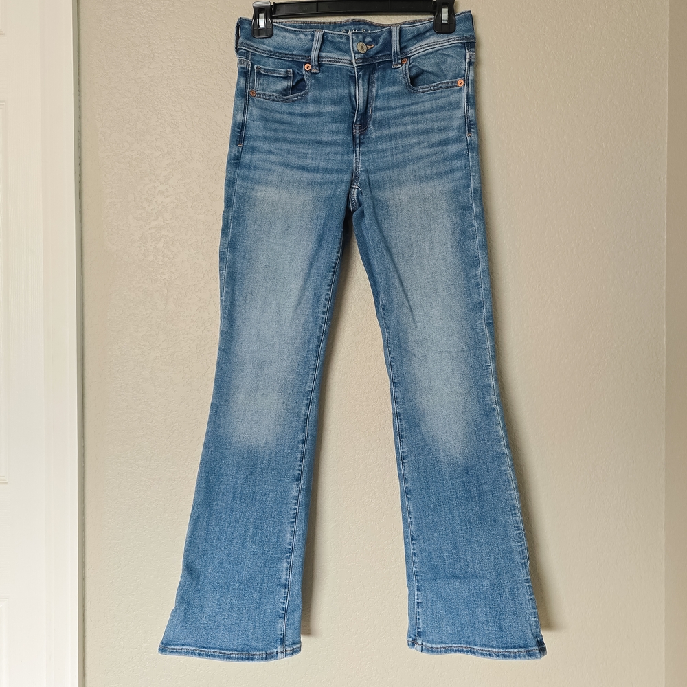 American Eagle Outfitters Light Blue Boot Cut Jeans